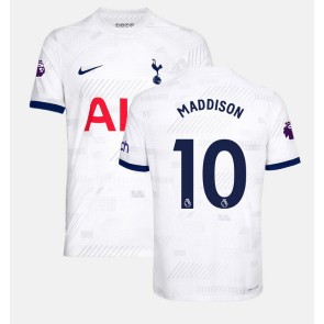 Tottenham Hotspur James Maddison #10 Koszulka Podstawowych 2023-24 Krótki Rękaw